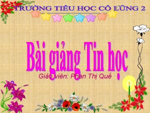 Gio vin Phan Th Qu N LI BI