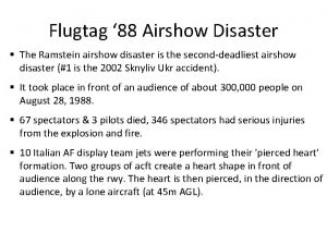 Ramstein airshow disaster