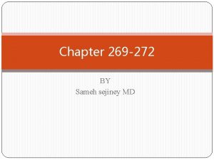 Chapter 269 272 BY Sameh sejiney MD 16