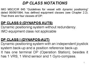 Dp class 2