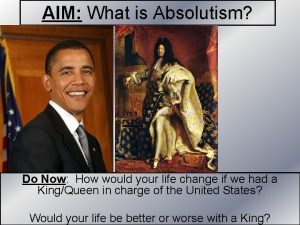 What is absolutism