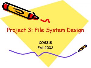 Cos318