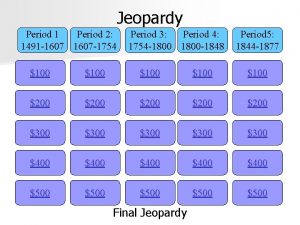 Apush period 4 jeopardy Apush period 4 jeopardy