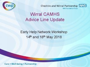 Wirral camhs