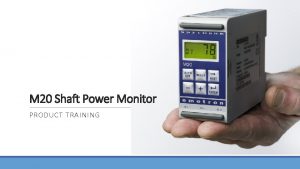 Shaft power monitor