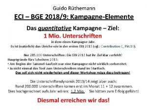 Guido Rthemann ECI BGE 20189 KampagneElemente Das quantitative