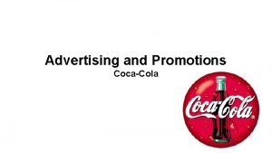 Coca cola integrated marketing communications