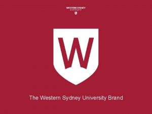 Branding identity western sydney