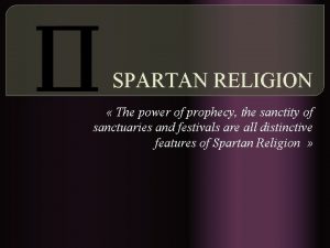 Sparta religion