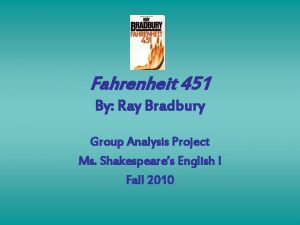 Fahrenheit 451 plot diagram Fahrenheit 451 plot diagram