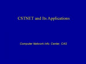 What is computer network and its applications