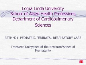 Loma Linda University School of Allied Health Professions