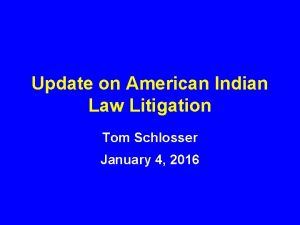 Tom schlosser