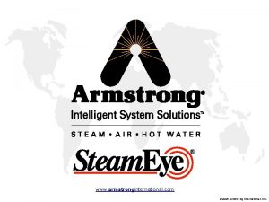 www armstronginternational com 2006 Armstrong International Inc Expect