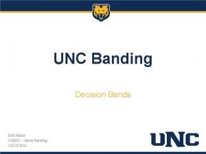 Unc salary bands
