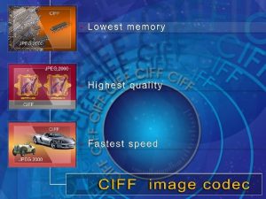 CIFF CODEC FOR THE IMPROVED BATTLESPACE INFORMATION DISSEMINATION