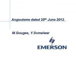 Angouleme dated 25 th June 2012 M Gouges