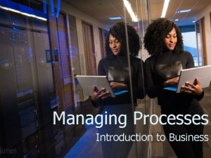 Managing Processes Introduction to Business Operations Management Operations Managing Processes Introduction to Business Operations Management Operations