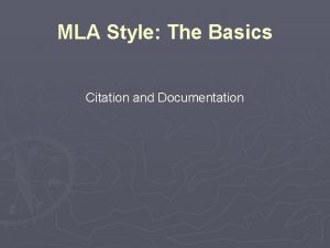 Mla first page example