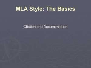 Title page mla