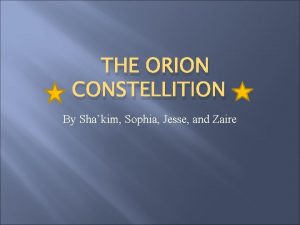 Orion meaning