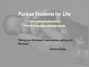 Purdue email