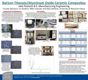 Barium TitanateAluminum Oxide Ceramic Composites Jake Pedretti B