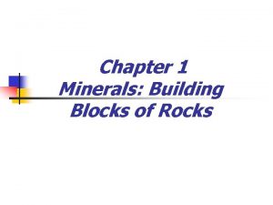 Nearly 4000 minerals have been named