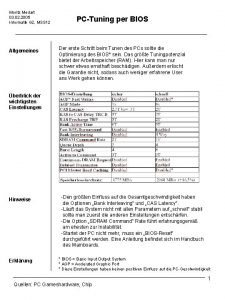 Moritz Medart 03 02 2005 Informatik G 2