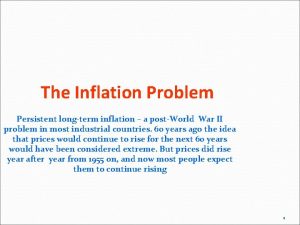 Problems of inflation