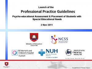 Professional practice guidelines moe