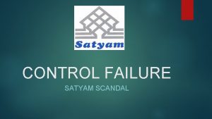 Satyam scandal 2009
