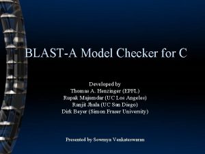 Blast model checker