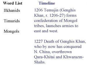 Ferret mongols