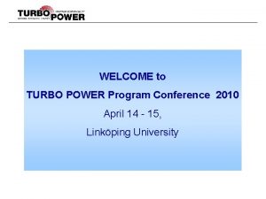 Turbopower software