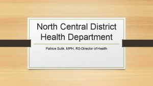 North central district health department ct