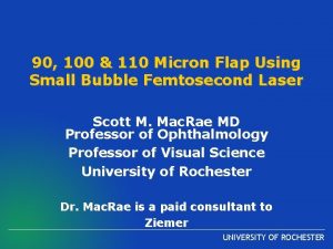 90 100 110 Micron Flap Using Small Bubble