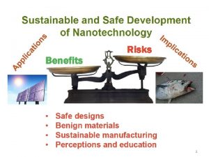 1 Increasing Production of Engineered Nanomaterials Christine Hendren