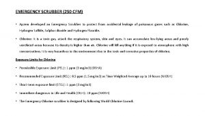 EMERGENCY SCRUBBER 250 CFM Apzem developed an Emergency