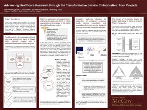 Advancing healthcare research