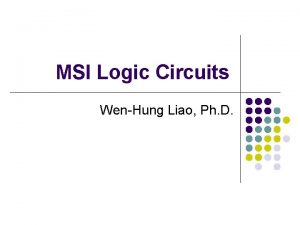 Msi logic circuits