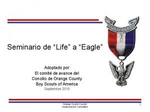 Seminario de Life a Eagle Adoptado por El