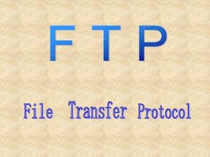 INTRODUCCIN El ftp file transfer protocol es un