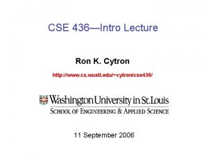 Ron cytron