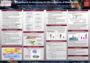 A Framework for Assessing the Biocomplexity of Material