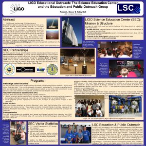 LIGO Educational Outreach The Science Education Center and
