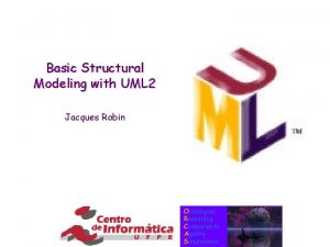 Structural modeling in uml