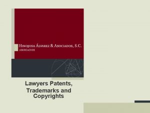 Lawyers Patents Trademarks and Copyrights INTRODUCTI ON INTRODUCTION