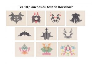 Rorschachův test