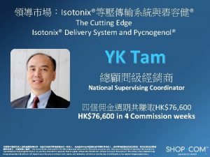 Isotonix delivery system